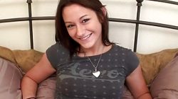 18 Yr Old Teen Gets Messy Creampie