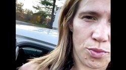 Suzie Blew Gets Watched By Another Lady In A Public Church Parking Lot